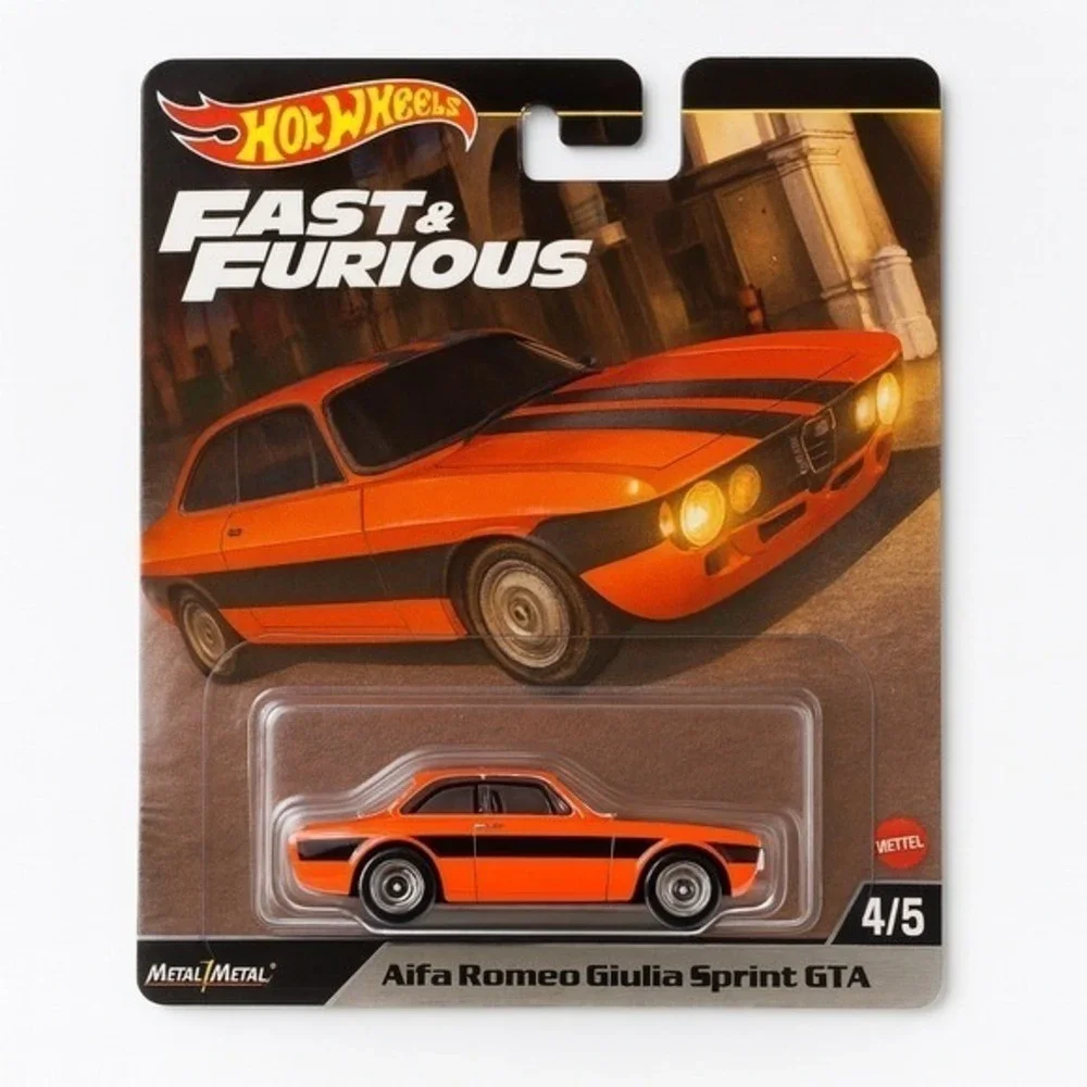 Hot Wheels Premium Fast & Furious Alfa Romeo Giulia‎ Sprint GTA Real Riders